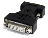 Startech.com Adaptador Cable DVI a VGA ? Negro ? H/M (DVIVGAFMBK)